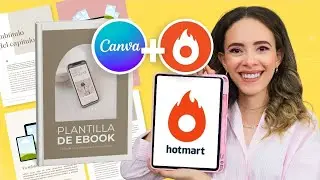 Cómo Crear un Ebook con IA en Canva para VENDER en HOTMART?