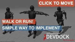 Unity Simple Movement - Click To Move in Unity