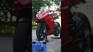 Motorcycle art | MV Agusta F3 Rosso 🎨 #mvagustaf3 #mvagusta #italianmotorcycle #shorts