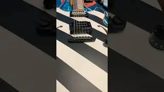 Zebra stripe DIY guitar inbound! What should we customize next?🤘🏻⏸️ #diy #guitar #presspause