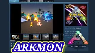 How To Instal Pok&eacute;mon Mod Or ARKMON  In ARK Survival Evolved ❤️&zwj;🔥🤩🥰😍🤩