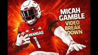Micah Gamble Video Break Down!!  Gamble has been offered by The Arkansas Razorbacks!!