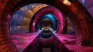 4K VJ LOOPS 2025 VSMR ASMR Visual - Space - RunAway - kaleidoscope ULTRA HD | VJ set | Pier_Em
