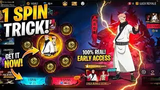 Sukuna Ring Event Free Fire Spin 😱 FF NEW EVENT 💎 Today FREE FIRE NEW EVENT - New Event 