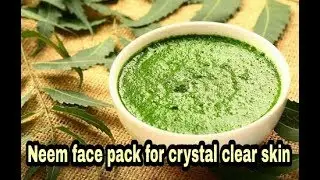 Simple &quick NEEM face pack For crystal clear skin||DIY Face pack||100% Natural||Malayalam