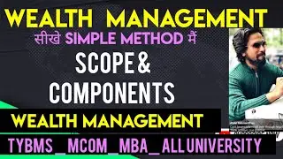 INTRODUCTION Scope & Components of Wealth Management TYBMS SEM 5 ABDUL SIR