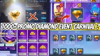 1000 DIAMOND KUNING TAMBAHAN LAGI EVENT DOUBLE 11.11 CARNIVAL MOBILE LEGENDS