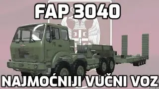 Novi vojni FAP kamioni FAP 3040 za Vojsku Srbije - New Serbian Trucks FAP 3040 for Serbian Military