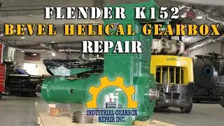 Flender K152 Bevel Helical Gearbox Repair - Restoring High-Performance for Demanding Industries!