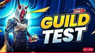 FF LIVE TOP 1 GUILD TEST 1VS4 | ROAD TO 10K ON LIVE | LIVE GUILD TESTING #ffli #freefireliveguildte