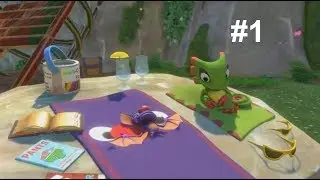 Let's Play Yooka-Laylee #1 - Book It