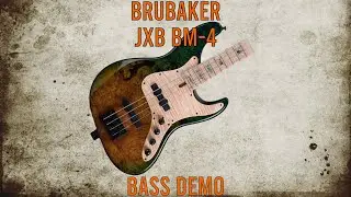 Brubaker Guitars JXB BM-4 [Bass Demo] - Donna Lee, as you (probably) never heard it