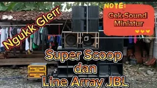 CEK SOUND SUPER SCOOP DAN LINE ARRAY JBL ‼️‼️