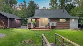 Lakefront Modern Adirondack Cabin Tour &ndash; Cozy Getaway in Nature 🏞️✨