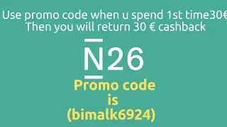 how Diposit cash money in N26 account