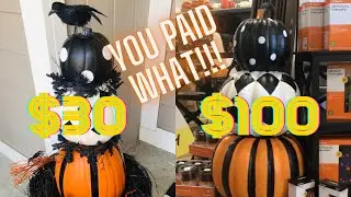DIY HALLOWEEN DECORATIONS FOR OUTSIDE | FALL DECOR 2020