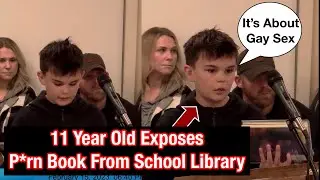 6th Grader Exposes a Gender Queer Sexuality Explicit Book From His School Library!