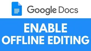 How To Enable Offline Editing in Google Docs | Make Docs Available Offline | Google Docs Tutorial
