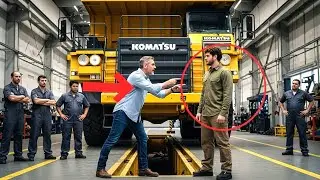 ¡SI ARREGLAS EL KOMATSU,TE REGALO 100 MIL PESOS! EXCLAMÓ EL EMPRESARIO…Y LO QUE PASÓ SE HIZO LEYENDA