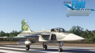 Microsoft Flight Simulator 2024 / Gripen G39 Da FAB /Toque e Arremetida Em Garanhuns