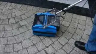 Rotowash R20 моет брусчатку