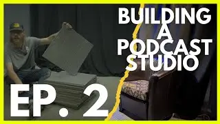 Building a Budget Podcast Studio | EP. 2 &ndash; Painting, Flooring & Sound Panels
