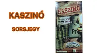 Kaszinó kaparós sorsjegy lekaparása 12-es számú