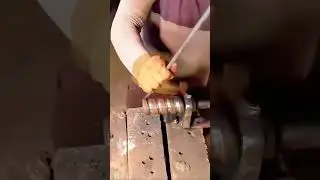 Using a Specialized Coil Maker to Create Uniform Steel Spirals