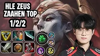 HLE Zeus Zaahen Top SoloQ Replay 20260112