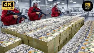 Inside the US Money Factory: How Billions of Dollars are Made (Full Process)