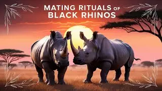 The Fascinating Mating Rituals of Black Rhinos #howblackrhinosmate