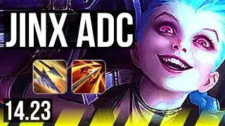 JINX & Maokai vs SWAIN & Rell (ADC) | KR Master | 14.23