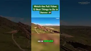 🇺🇸 Visiting Red Rocks Amphitheatre near Denver, Colorado | Denver Things to Do