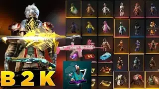 Free Fire B2K Collection Video.most rare iteam video.