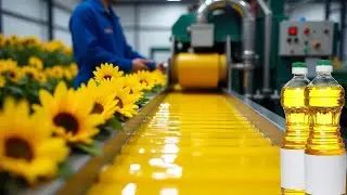 How Sunflower Seeds Become Pure Cooking Oil