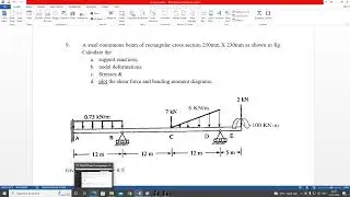 Ansys (APDL) - Structural Problem: Beam