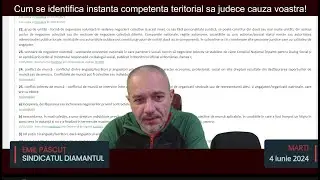 Despre competenta teritoriala a instantelor. Cum se completeaza domiciliul in imputerniciri.