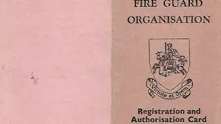 WWII ID 1: Mary H Copland, Fire Guard Civil Defence Service