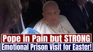 Pope Francis Visits Rome's Overcrowded Regina Caeli Prison Before Easter