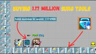 Buying 1.17 Million Surgical Tools | Growtopia