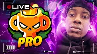 🔴 LIVE- RANKED ROAD TO FIRST PRO!!! Brawl Stars