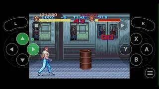 Final Fight (Europe) - gameplay SNES Street Fighter Beat em up
