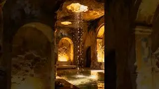 Cave spa with the perfect waterfall #relax #aesthetic #goals