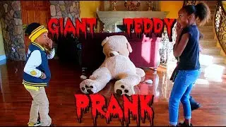 Giant Teddy Bear PRANK!