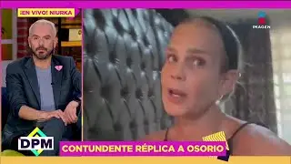 En vivo, ¡Niurka asegura no quería OFENDER a Juan Osorio ni a su NOVIA pero ellos la PROVOCARON!