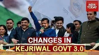 Kejriwal Makes Minor Changes In Portfolios Of Newly Formed Cabinet