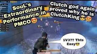 SouL ExtraOrdinary Chicken Dinner in PMCO | MortaL Heal Battle