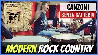 Basi Per Batteria: Modern Rock Country #306