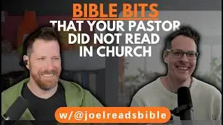 The Good, Bad, and Ugly bits in the Torah, with @JoelReadsBible