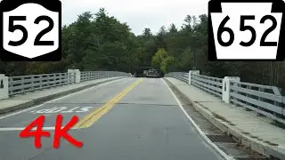 ⁴ᴷ Narrowburg-Darbytown Bridge westbound [4K VIDEO]